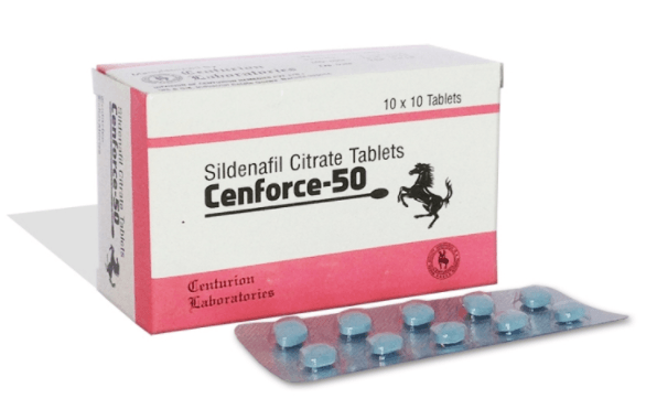 Cenforce 50 mg Tablet (Sildenafil) online in USA