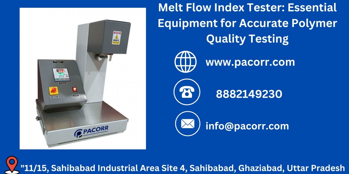 How Pacorr’s Melt Flow Index Tester Can Solve Polymer Flow Rate Challenges