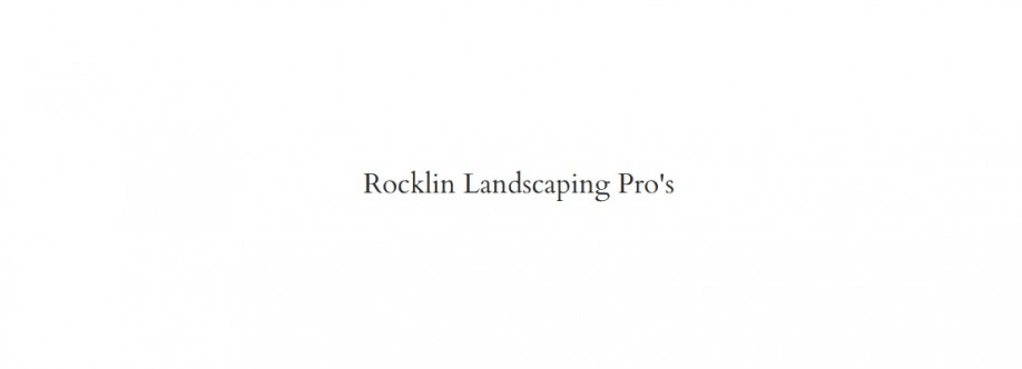 rocklinlandscapingpros Cover Image