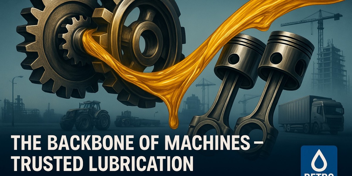 The Backbone of Machines – Trusted Lubrication by Petro Giant