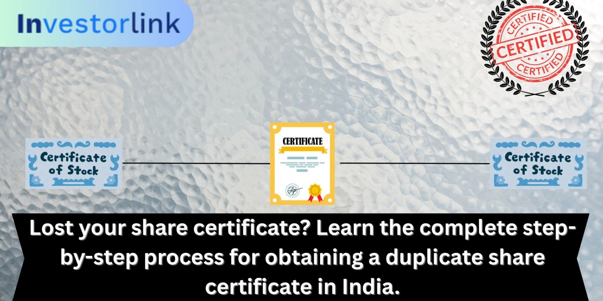Step-by-Step Help for Issue of Duplicate Share Certificate