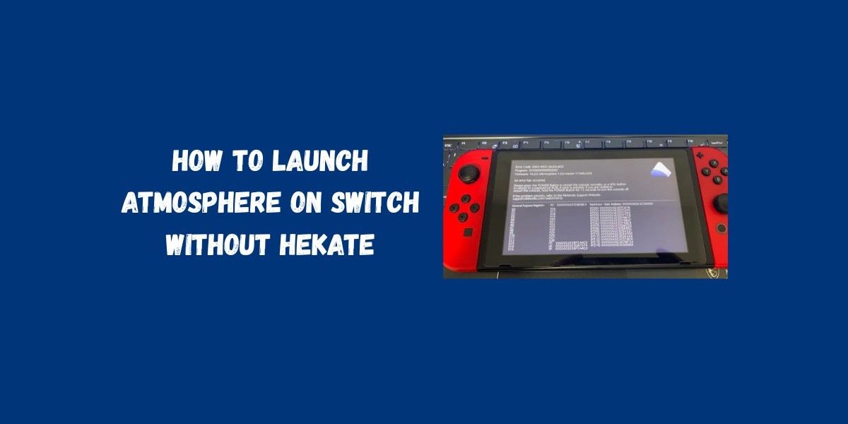 How to Launch Atmosphere on Switch Without Hekate