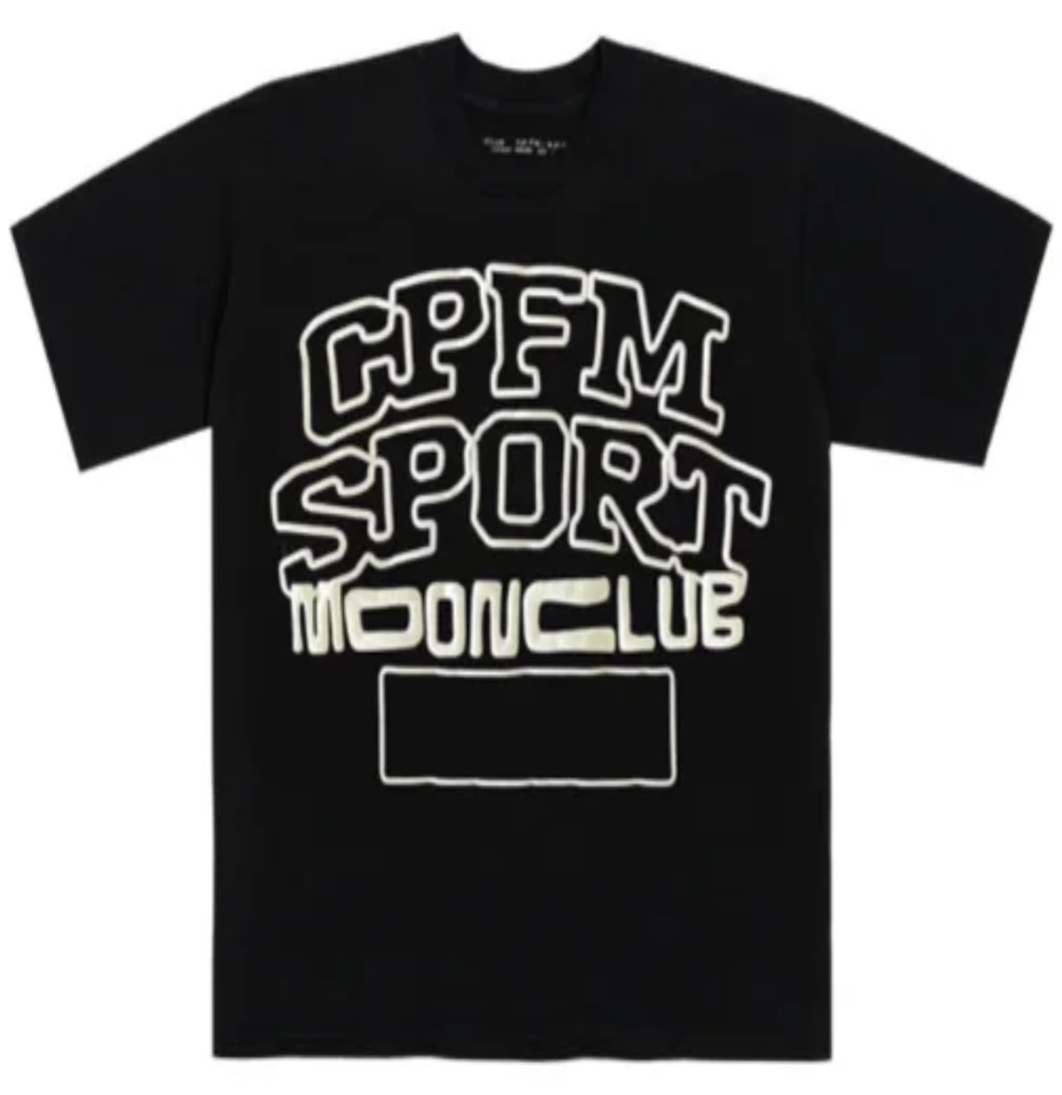 CPFM SPORT MOONCLUB T-SHIRT - BLACK || Order Now