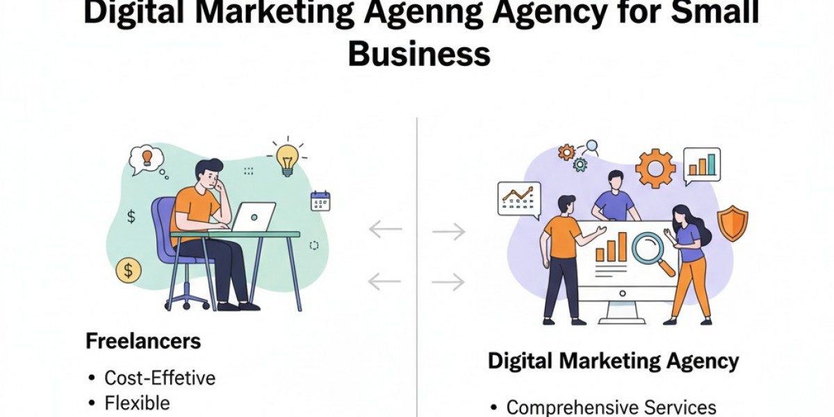 How to Choose Between Freelancers and a Digital Marketing Agency for Small Business.