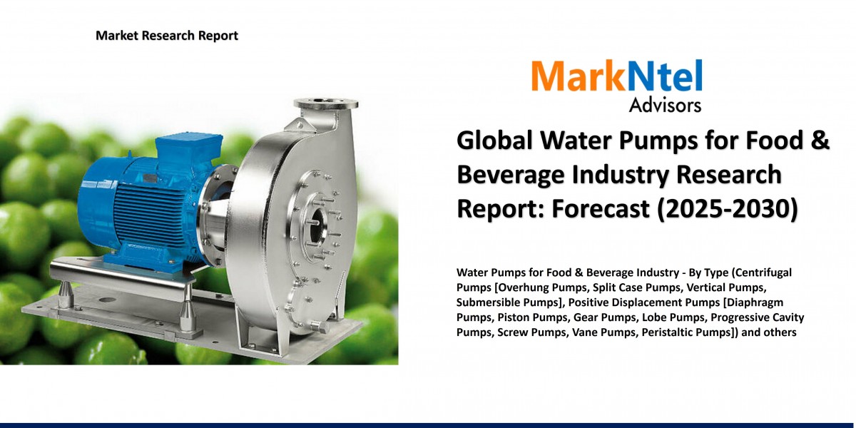 Water Pumps for Food & Beverage Industry Future Business Opportunities 2025-2030 | MarkNtel