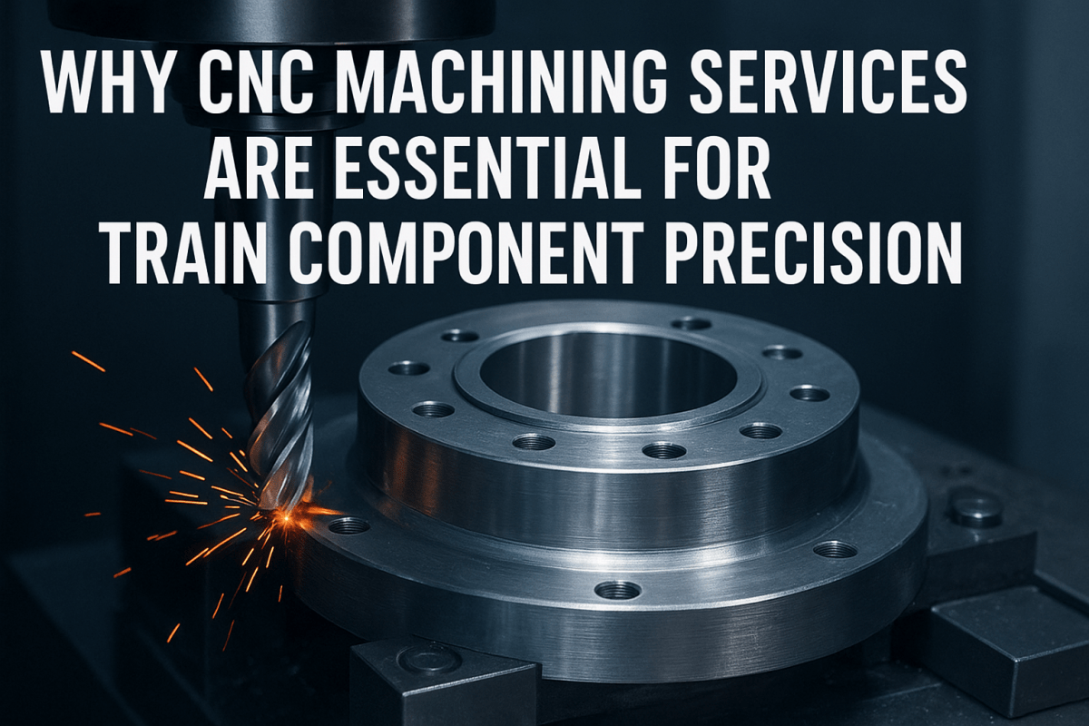Why CNC Machining Services are Essential for Train Component Precision – Railway Axle Parts Supplier