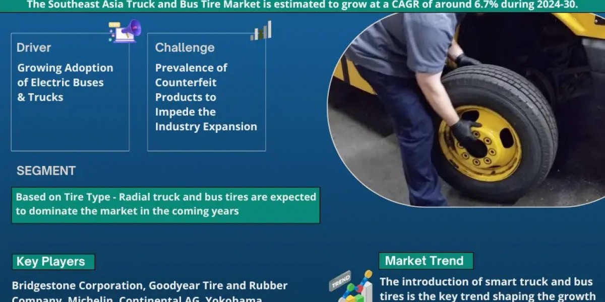Southeast Asia Truck and Bus Tire Market Future Business Opportunities 2024-30 | MarkNtel