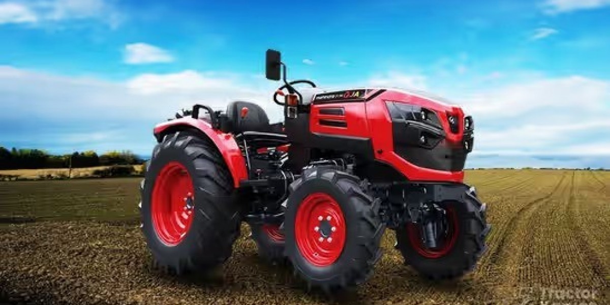 A Powerful Mahindra OJA 3140 4WD Tractor for Orchard Farming