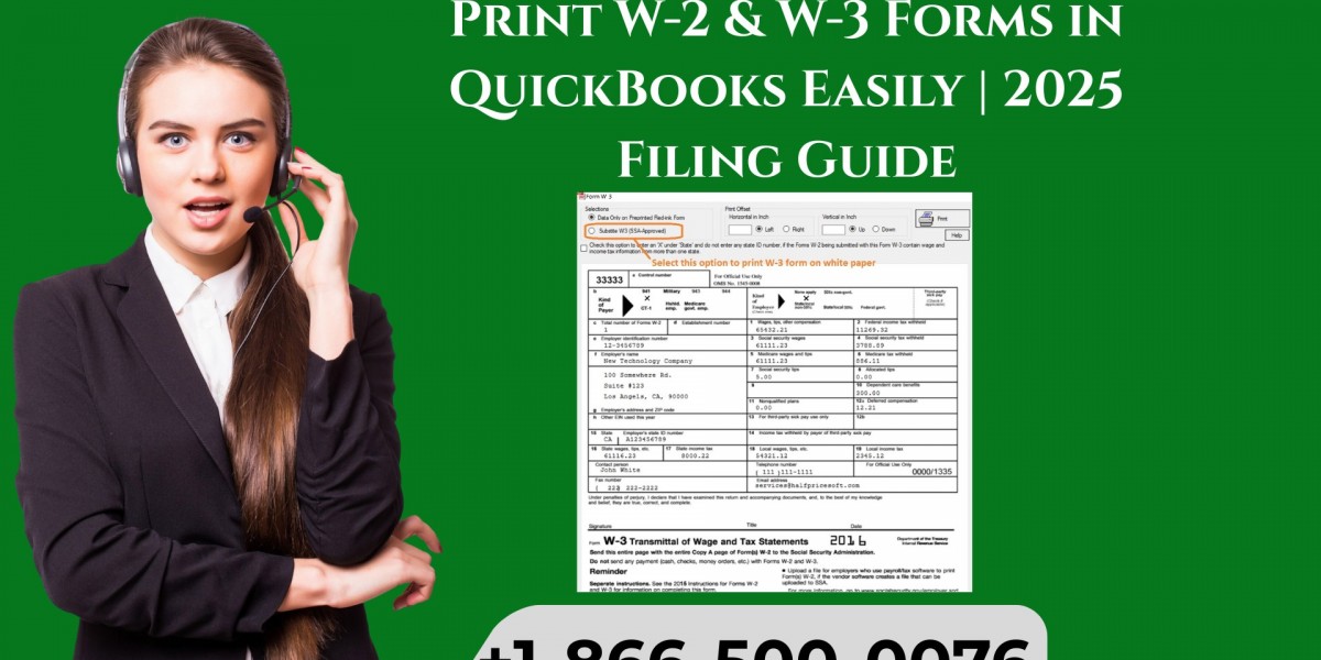Print W-2 & W-3 Forms in QuickBooks Easily | 2025 Filing Guide