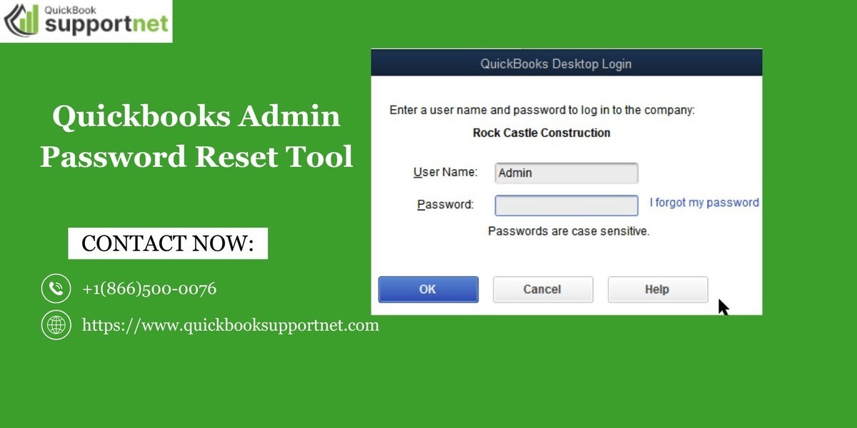 How to Use QuickBooks Admin Password Reset Tool