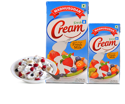 Madhusudan Fresh Cream – Rich, Smooth & Perfect for Cooking