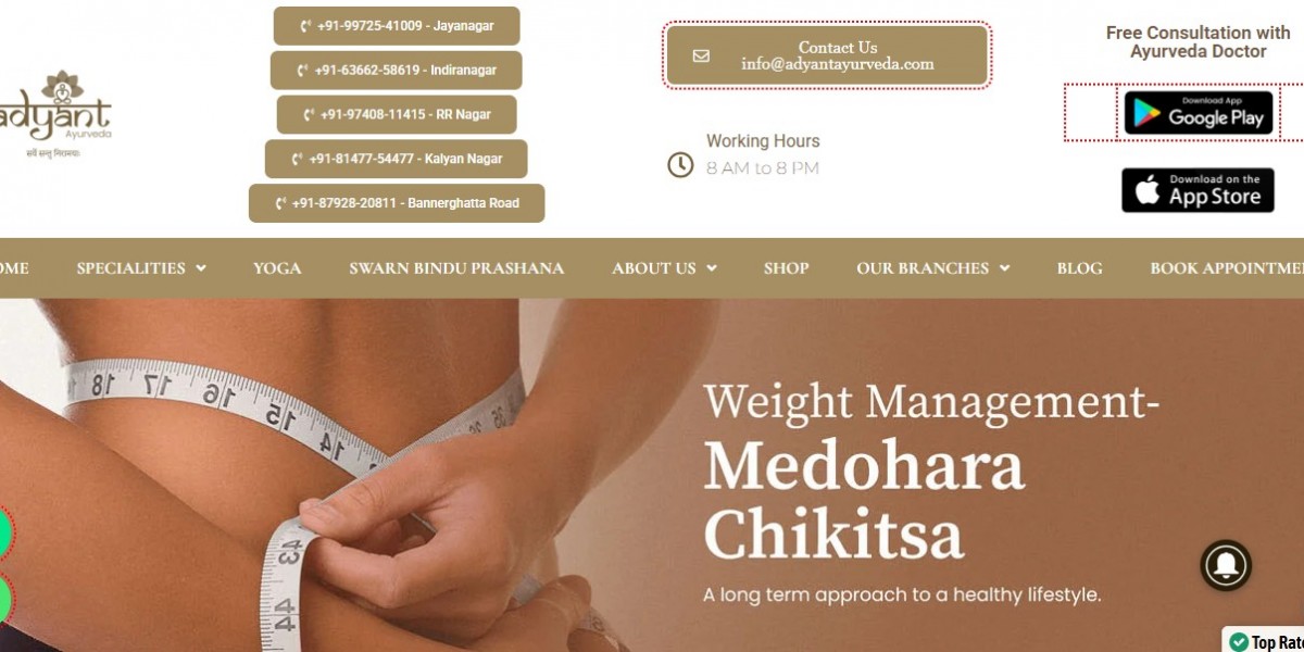 Best Ayurvedic Clinic in Bangalore – Adyant Ayurveda