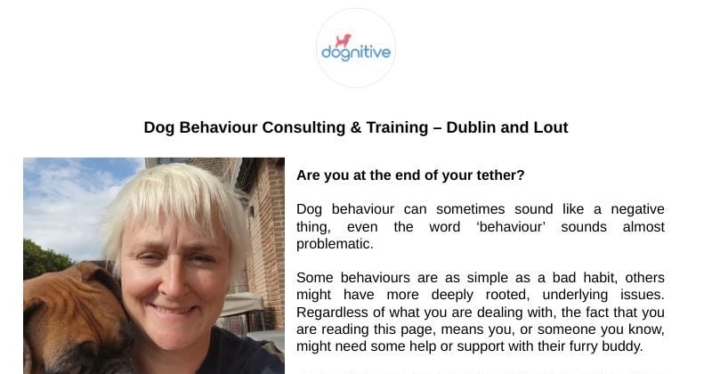 Dog Behaviour Training Dublin