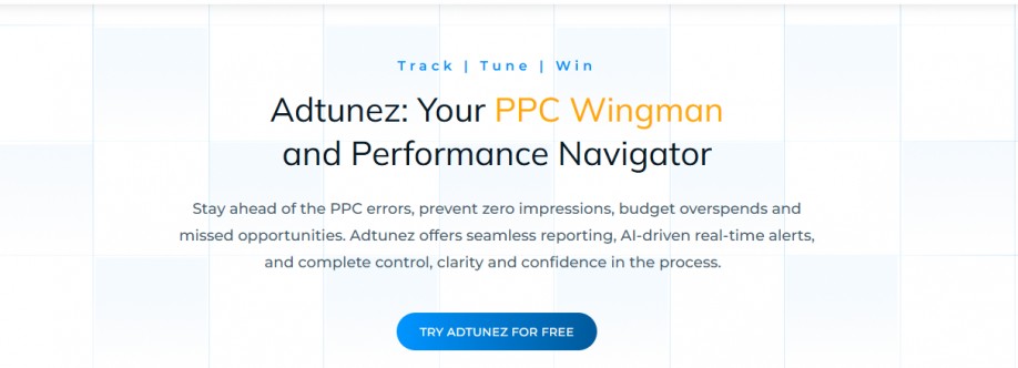 Adtunez PPC Management Platform Cover Image