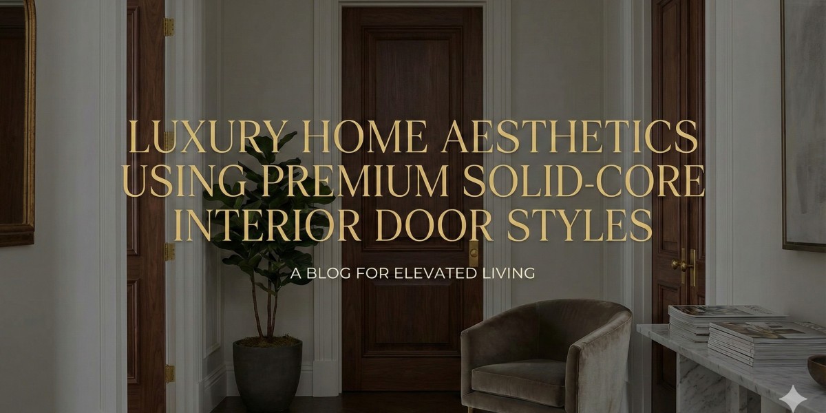 Luxury Home Aesthetics Using Premium Solid-Core Interior Door Styles