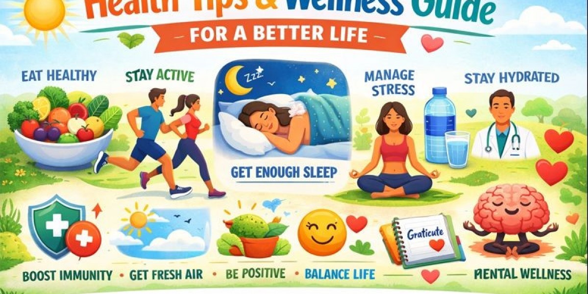 Health Tips & Wellness Guide for a Better Life