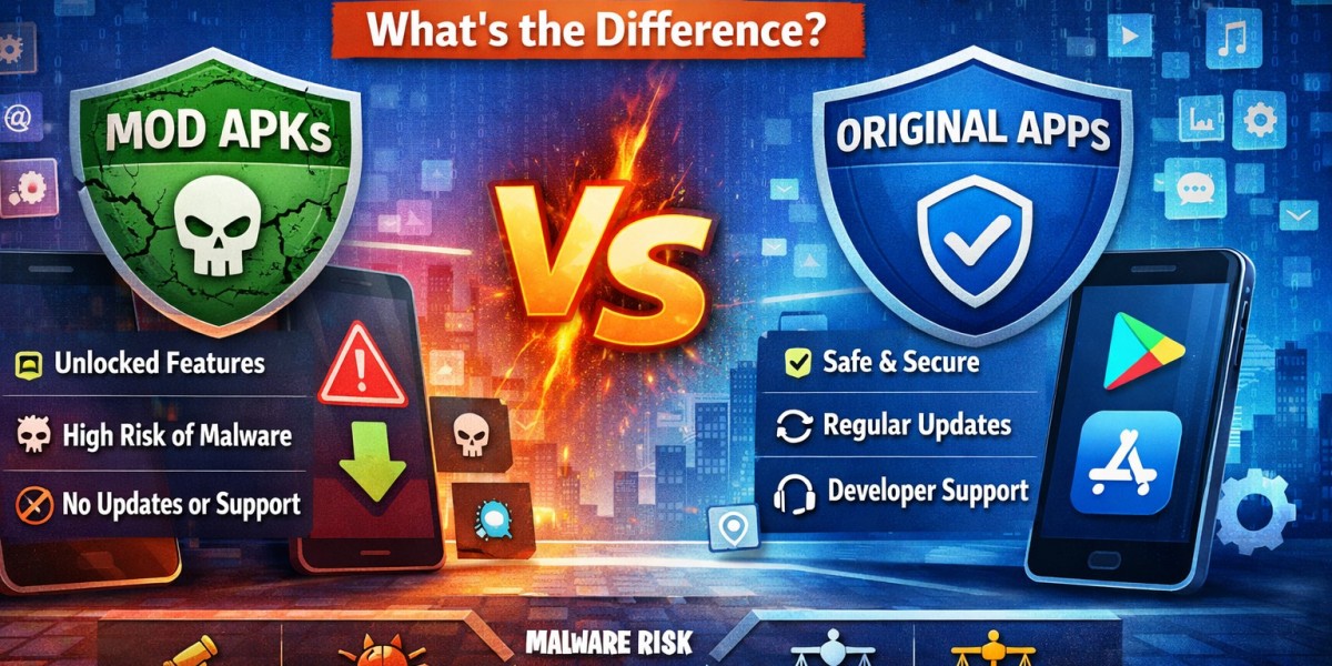 Difference Between Mod APKs and Original Apps