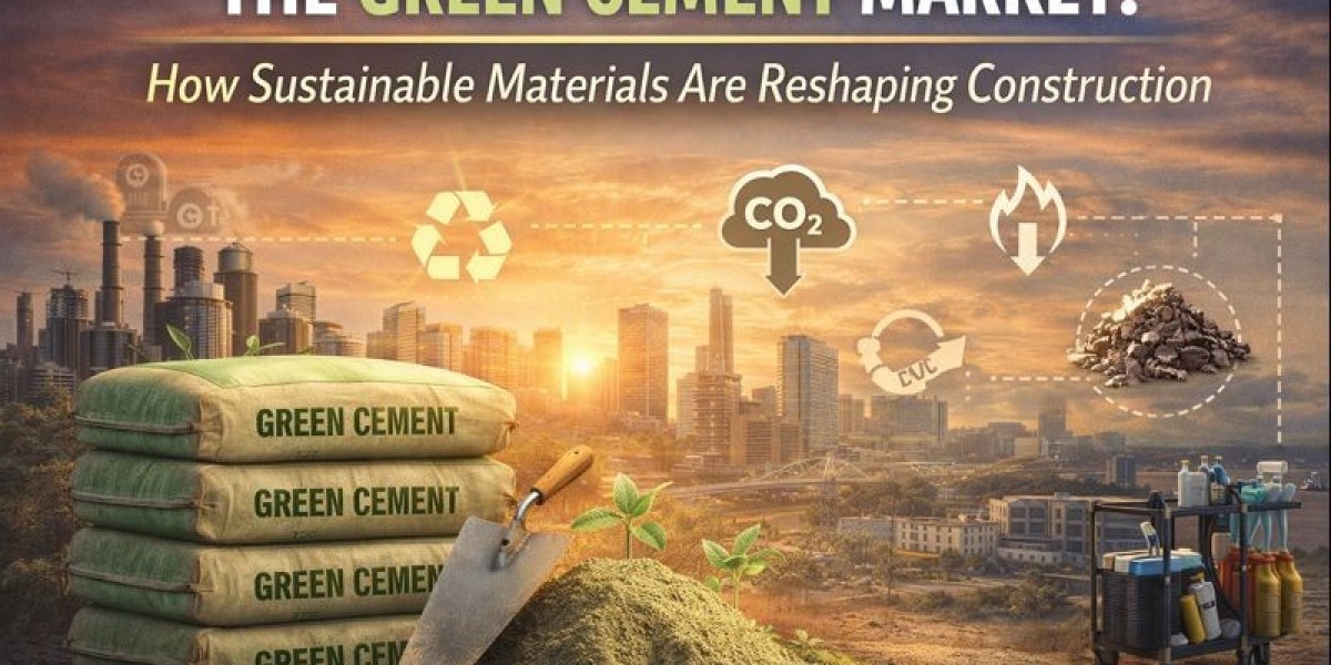The Green Cement Market: How Sustainable Materials Are Reshaping Construction