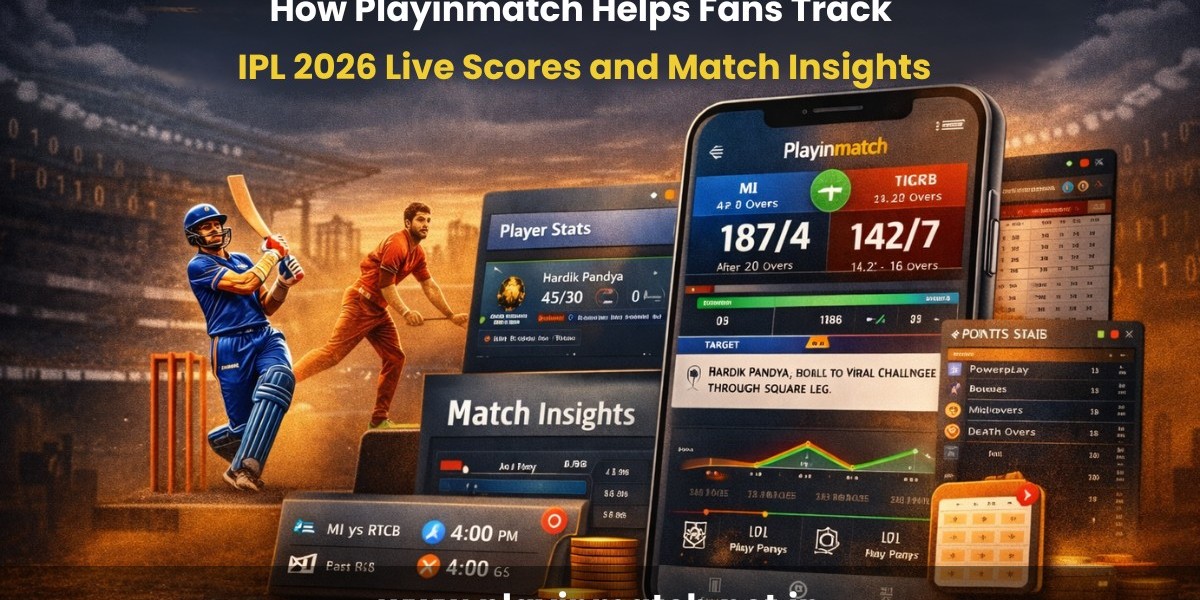 How Playinmatch Helps Fans Track IPL 2026 Live Scores and Match Insights