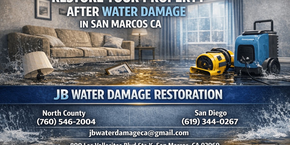 Restore Your Property After Water Damage in San Marcos CA