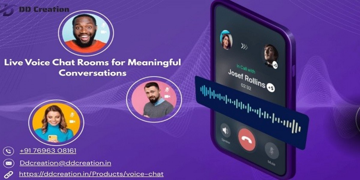 Creating Secure and Interactive Voice Chat Room Apps with DD Creation