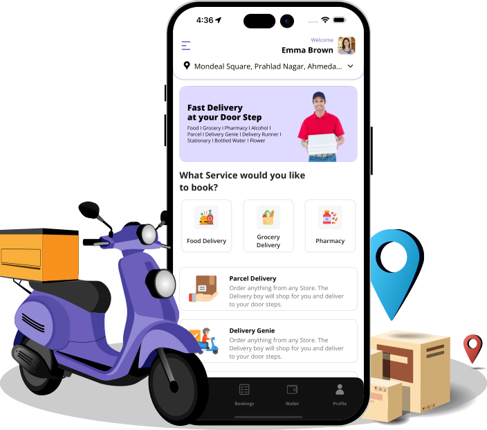 7Now clone - On Demand Delivery App Development